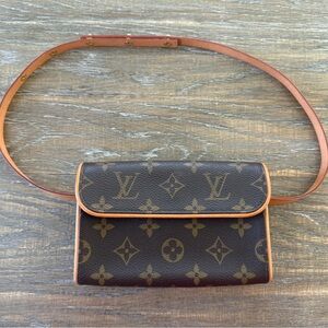 Louis Vuitton Monogram Florentine Pochette Belt Bag